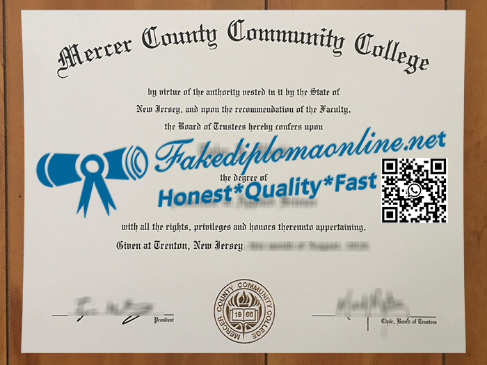 Mercer County Community College degree