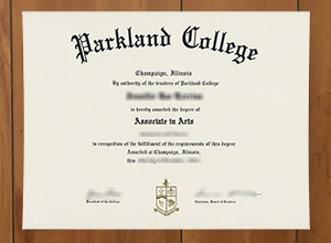 Parkland College diploma