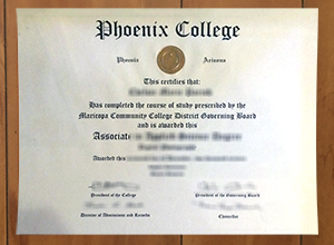 What’s the rate to buy a Phoenix College diploma online?