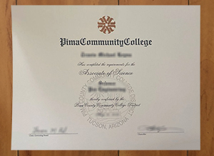 I am interested in buying a fake Pima Community College degree