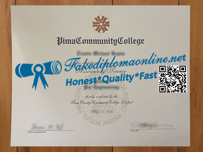 Pima Community College diploma
