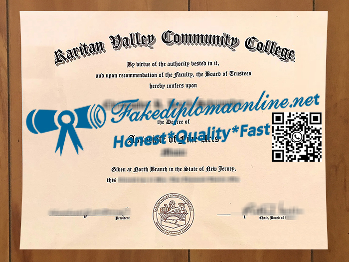 Raritan-Valley-Community-College-diploma