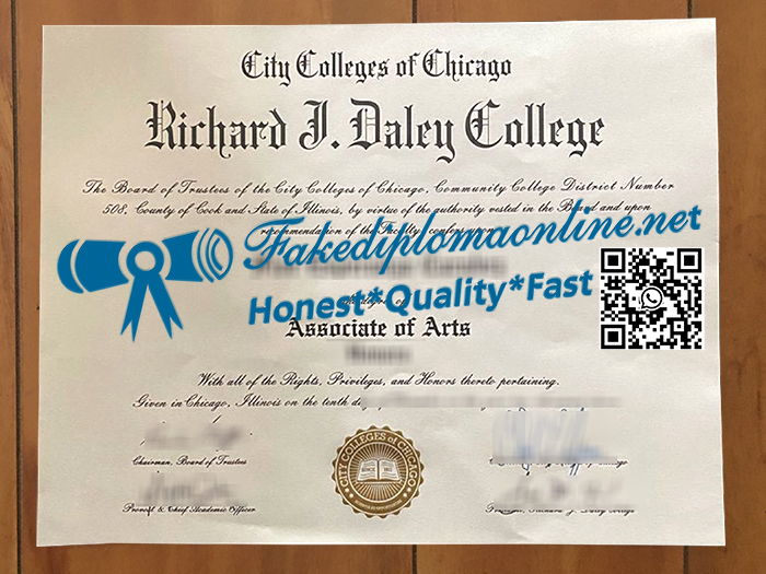 Richard J. Daley College degree