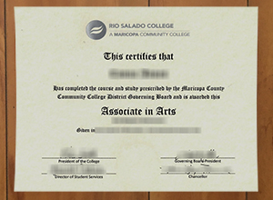 Can I purchase a fake Rio Salado College diploma online?