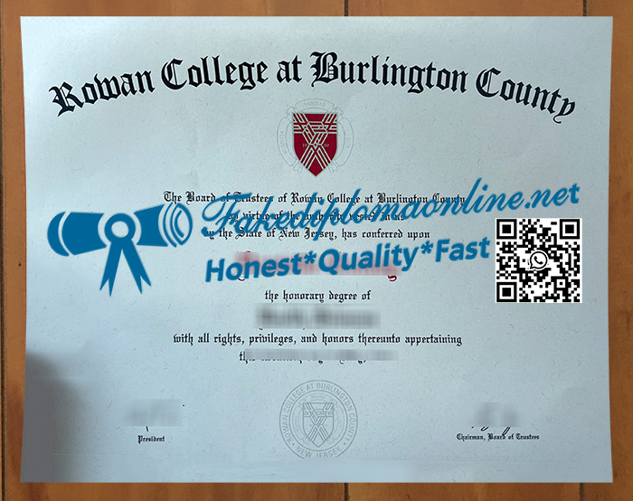 Rowan College at Burlington County degree