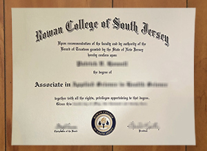 Order Rowan College of South Jersey degree, buy RCSJ diploma