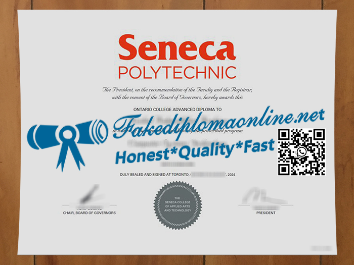 Seneca Polytechnic diploma