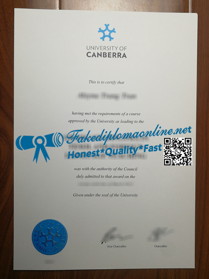 University of Canberra diploma