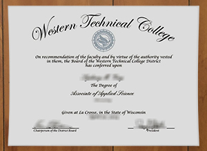 Obtain Western Technical College degree, order WTC diploma