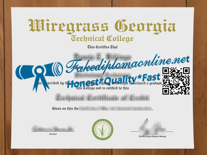 Wiregrass Georgia Technical College diploma