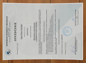 Ekonomická univerzita v Bratislave diploma