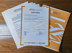 I need Hanzehogeschool Groningen degree, transcript and cover