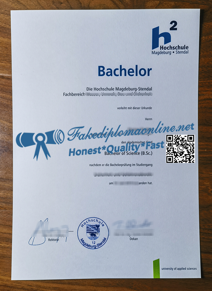 Hochschule Magdeburg-Stendal degree