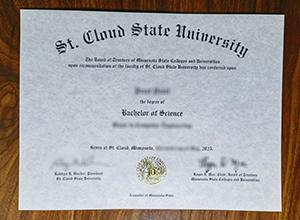 St. Cloud State University diploma