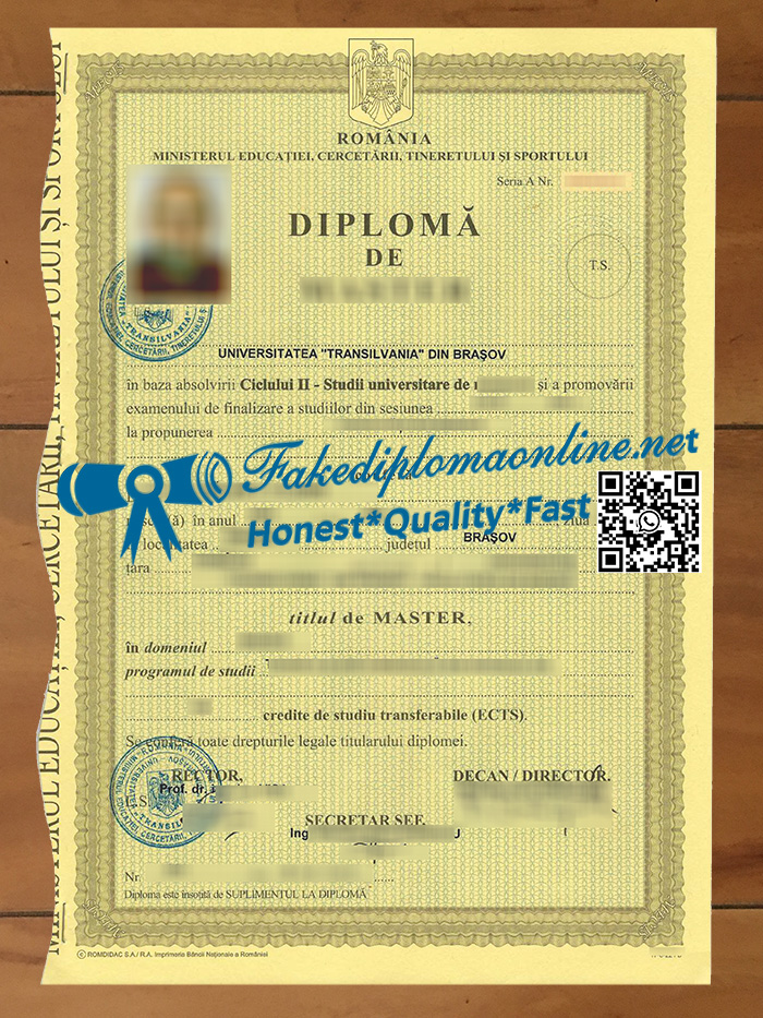Universitatea Transilvania din Brașov degree
