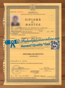 Universitatea de Medicină și Farmacie Iuliu Hațieganu degree