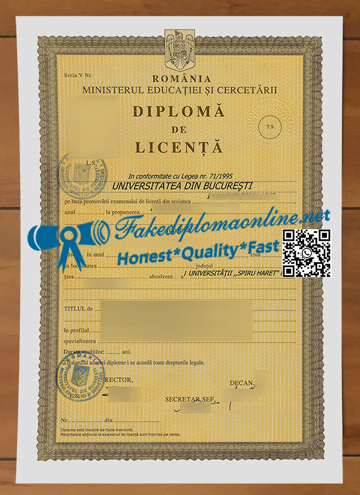 Universitatea din București degree