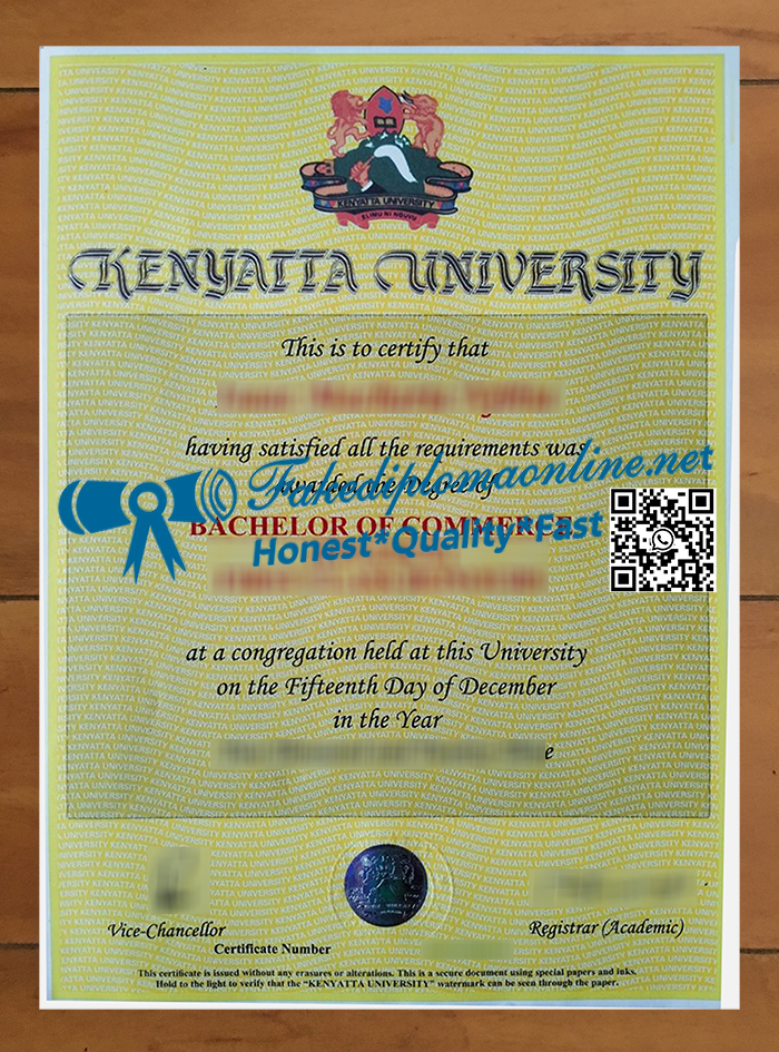 Kenyatta University diploma
