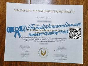 Singapore Management University diploma
