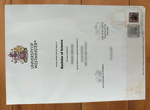 University of Westminster degree
