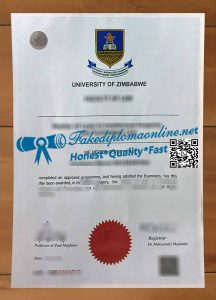 University of Zimbabwe diploma