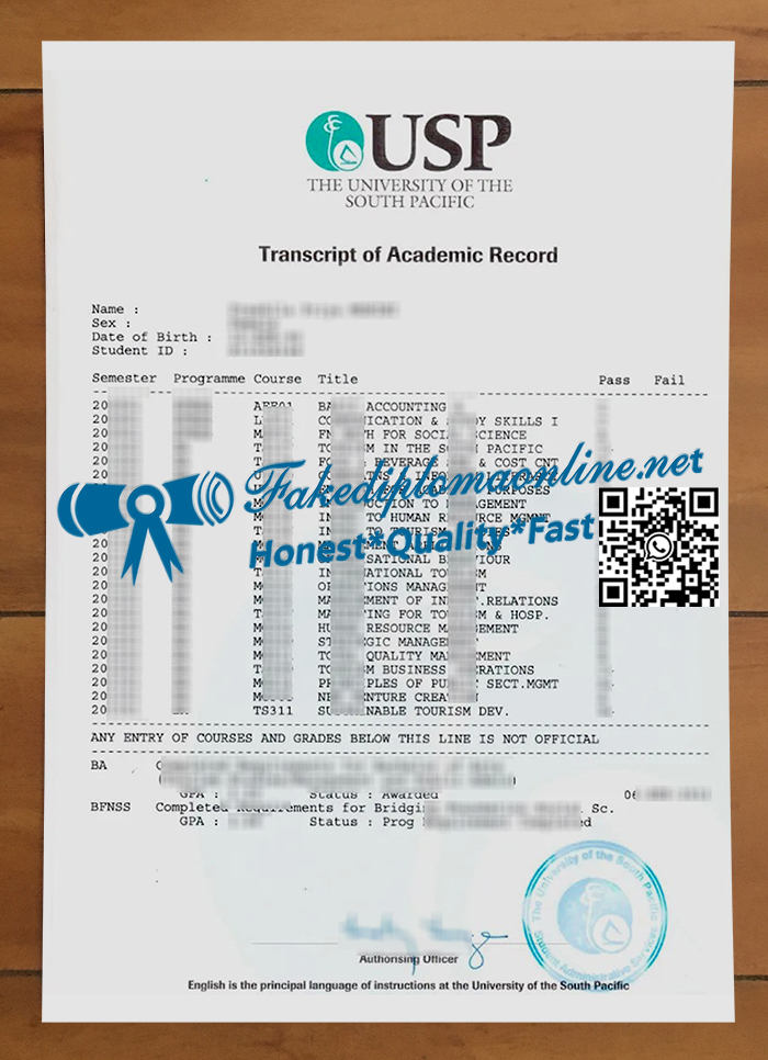 University-of-the-South-Pacific-transcript