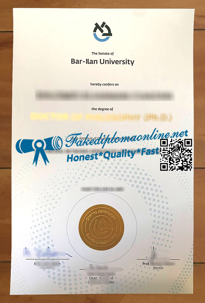 Bar-Ilan-University-degree