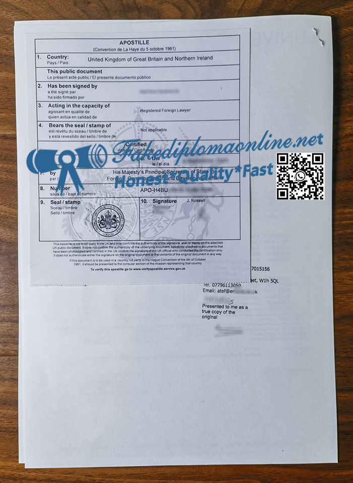 UK apostille