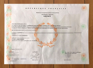 Best way to order a Université d’Orléans licence online