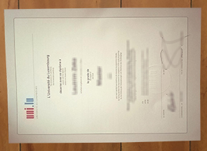 Université du Luxembourg diploma