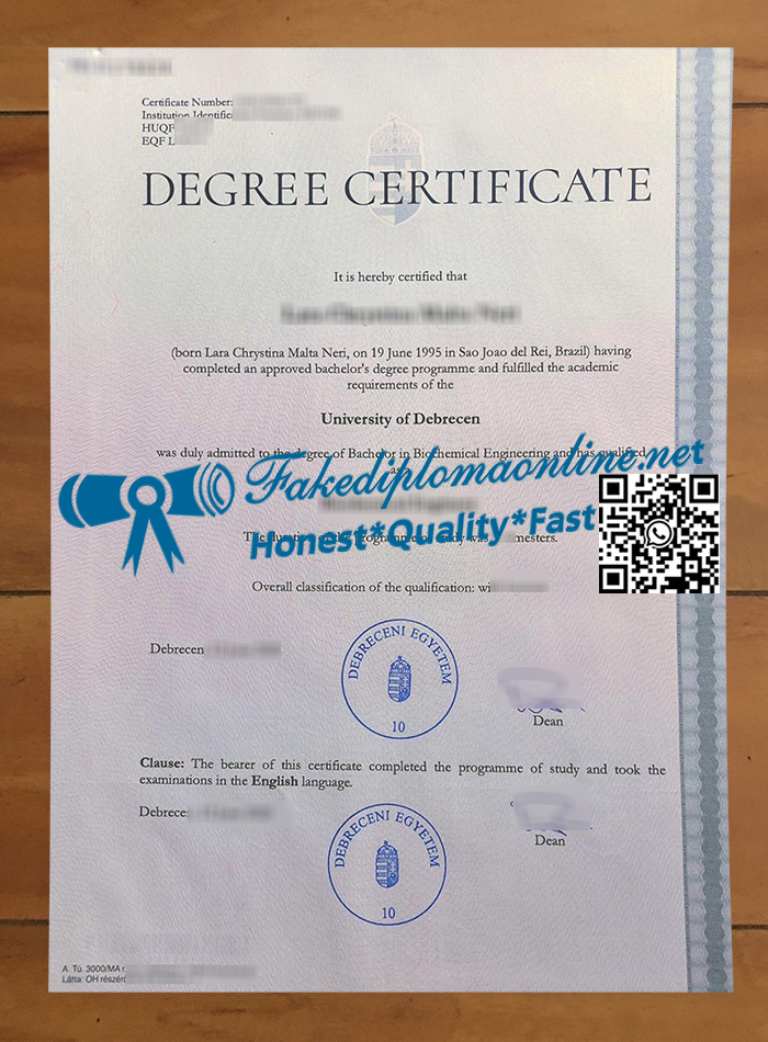 University-of-Debrecen-degree