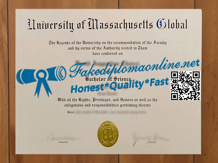 University of Massachusetts Global diploma diploma