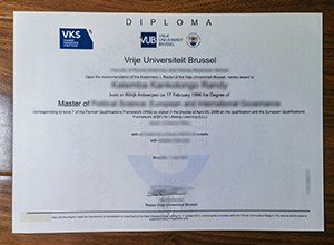 Where to purchase a VUB diploma certificate online