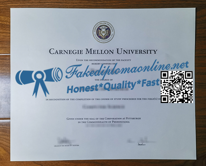 Carnegie-Mellon-University-diploma