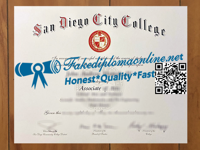 San-Diego-City-College-diploma