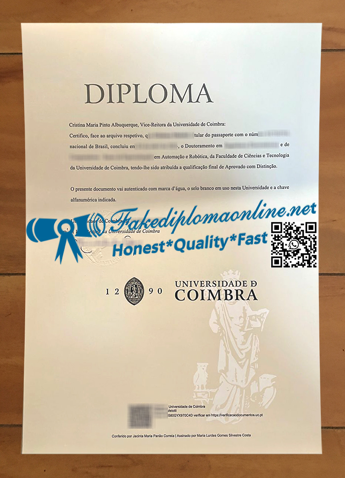 Universidade de Coimbra degree