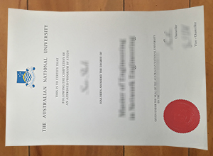 Australian National University degree
