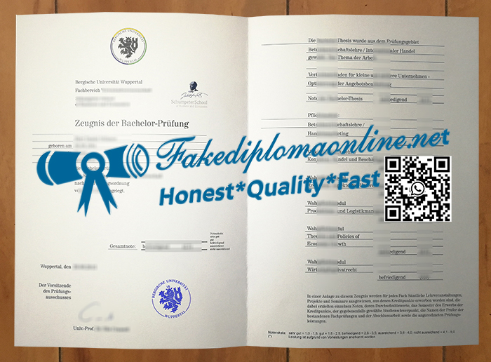 Bergische Universität Wuppertal transcript