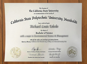 Cal Poly Humboldt degree