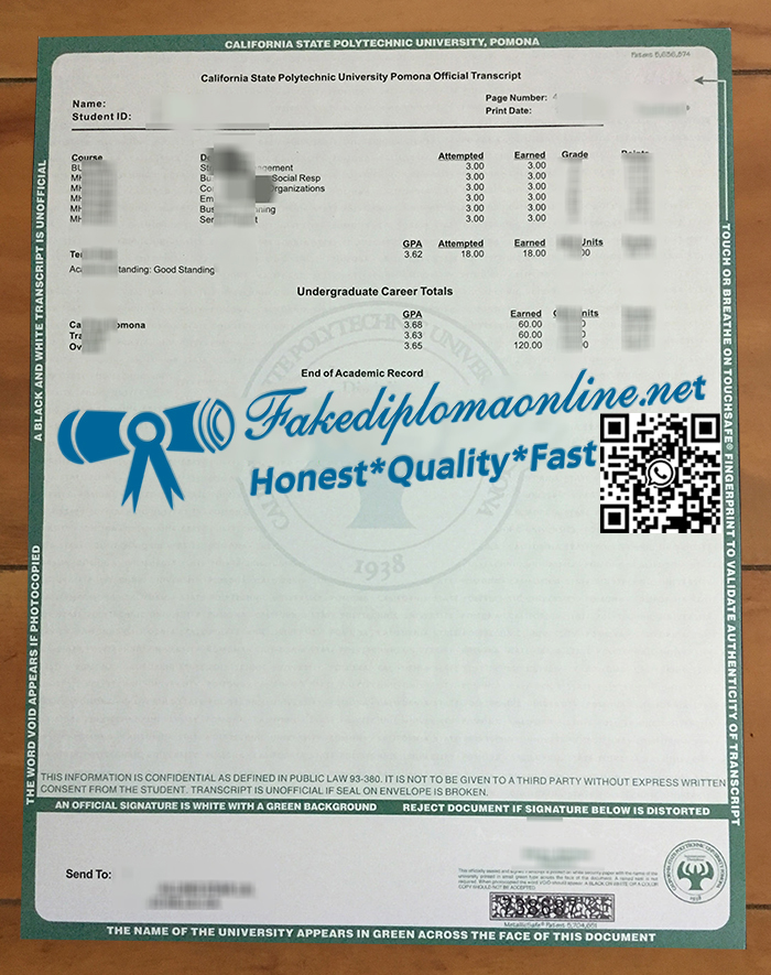 Cal-Poly-Pomona-transcript