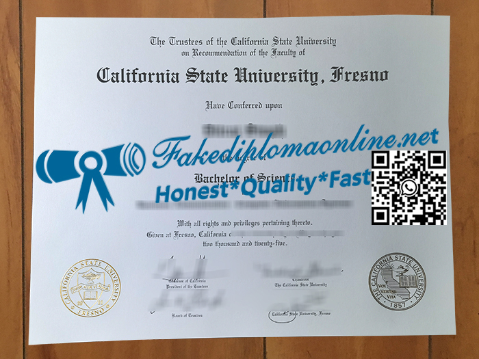 California-State-University-Fresno-diploma