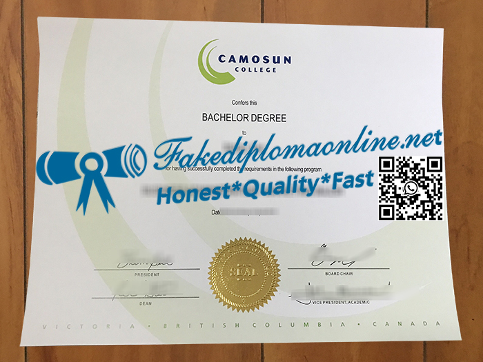 Camosun College degree