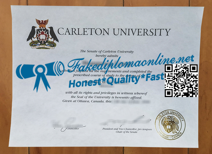 Carleton-University-diploma
