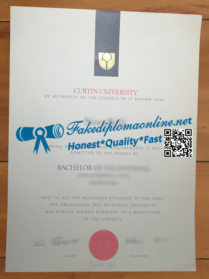 Curtin University diploma