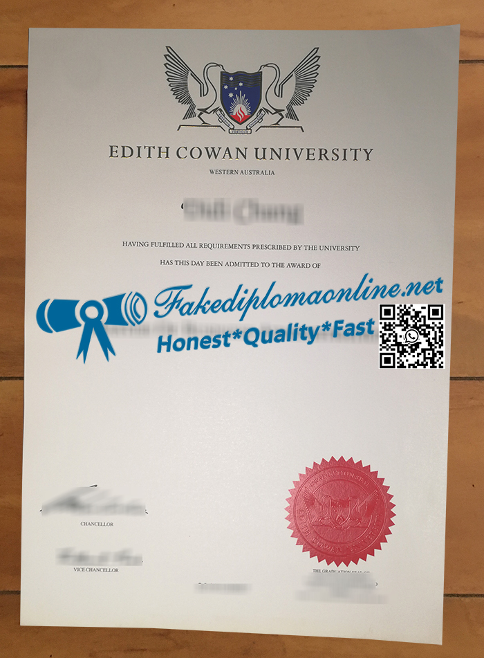 Edith Cowan University diploma