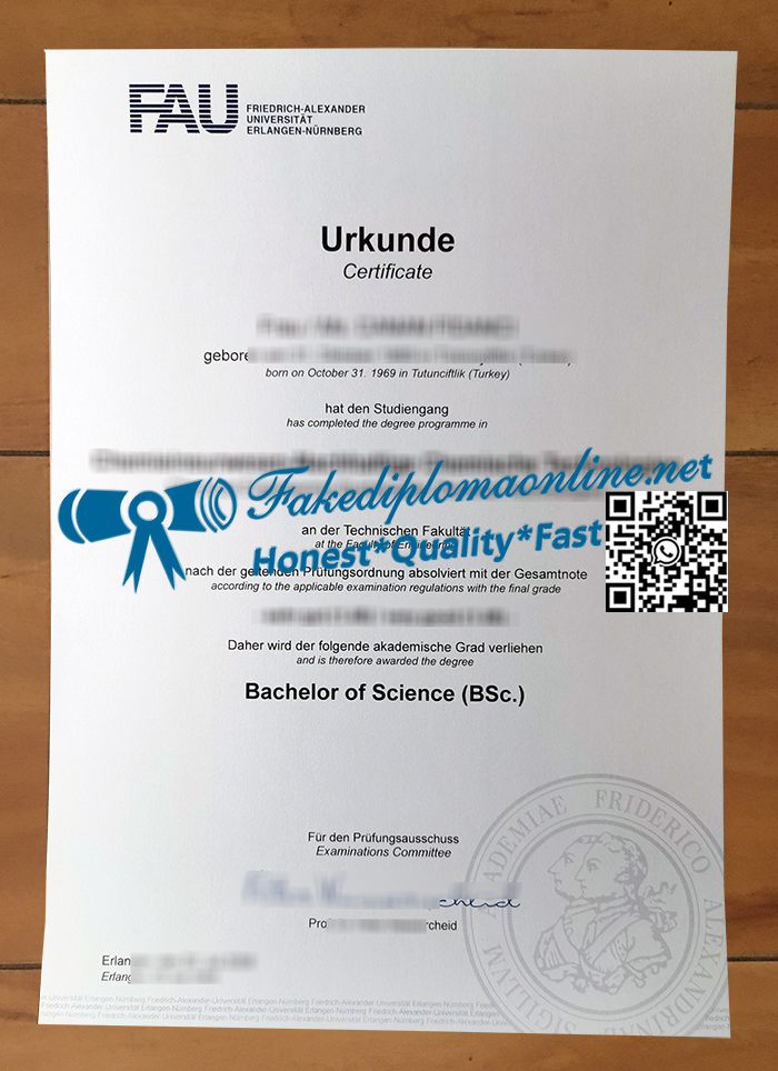 FAU-Erlangen-Nurnberg-diploma