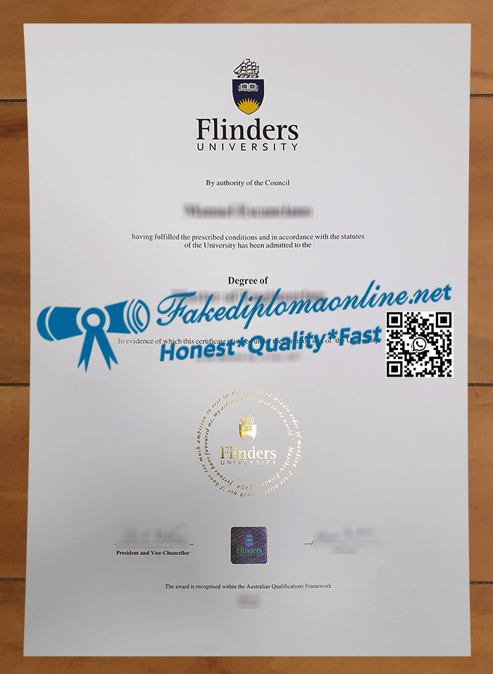 Flinders University diploma