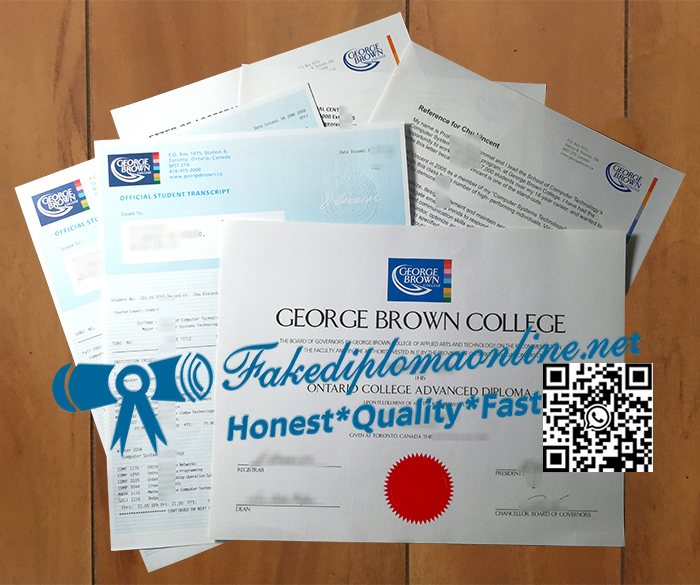 George-Brown-College-degree-and-transcript