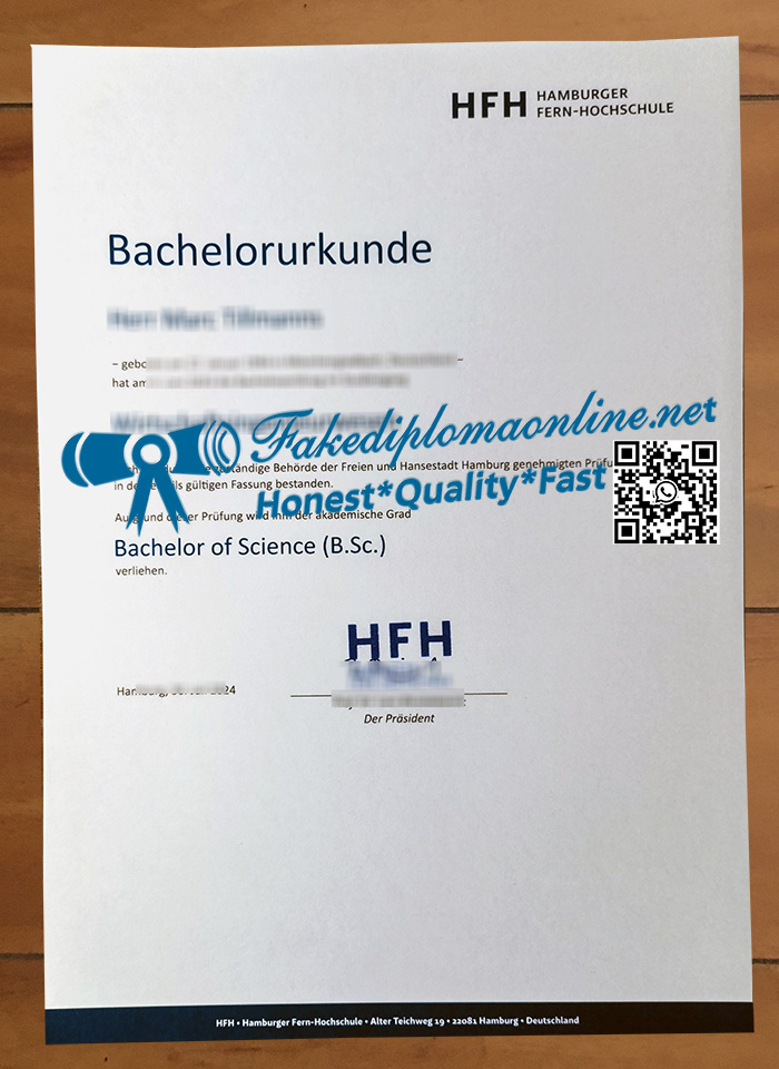Hamburger Fern-Hochschule diploma