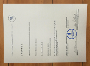 Humboldt-Universität zu Berlin degree